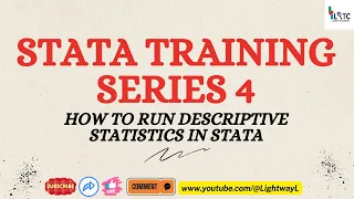 How to Run Descriptive Statistics in Stata Quick Tutorial for Beginners