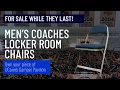 Coaches Chairs from UConn s Gampel Pavilion - For Sale