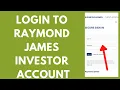 Raymond James Investor Access Login - How to Sign in to raymondjames com 2026
