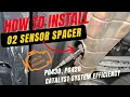 P0430 P0420 Check Engine Fix Lexus IS300 O2 Spacer Install