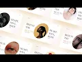 Landing Page Website Design With Morph Animation jQuery Fade Slider Background Blur Animation