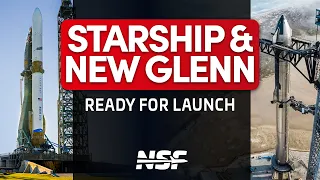 🚀 SpaceX Stacks Ship 33 on Booster 14 + New Glenn Goes Vertical!