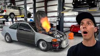 He Finally Brought It Out To Race!