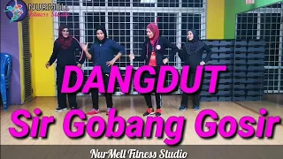 zumba dangdut sir gobang gosir by duo anggrek with zin nurul