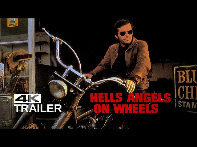 HELLS ANGELS ON WHEELS Official Trailer [1967] 4K Jack Nicholson
