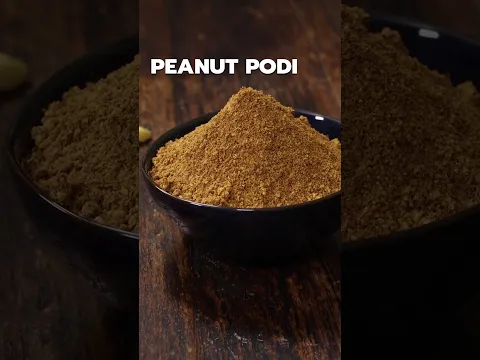 The Only Peanut Podi Recipe You'll Ever Need! #shorts #podi #best