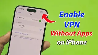 Free vpn configuration for iPhone without app
