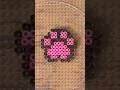 DIY Animal Fuse Bead Easy Craft Ideas Tutorial - Pink Paw Print