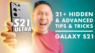 TOP 21+ SAMSUNG GALAXY S21, S21 PLUS \u0026 S21 ULTRA 5G Tips, Tricks - Hidden \u0026 \Advanced Features\