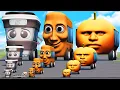 Big \u0026 Small Tung Tung Sahur Bus vs Udin Din Dun Bus Cappuccino Assassino Bus vs Trains BeamNG.Drive
