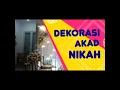 Lagu DEKORASI AKAD NIKAH SIMPEL DAN MEWAH ~ FENDI_FLOWER