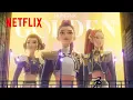 Download Lagu ハントリックス - 「GOLDEN」リリックビデオ | KPOPガールズ! デーモン・ハンターズ | Netflix Japan