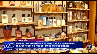 Dia das Mães: pesquisa revela projeções de gastos dos consumidores em SC