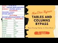Dios Bypass Tables And Columns Dump By AKDK