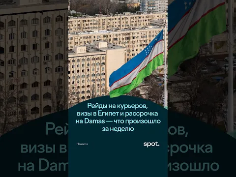 Рейды на курьеров, визы в Египет и рассрочка на Damas — что произошло за неделю