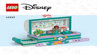 LEGO instructions - Disney - 43229 - Ariel's Treasure Chest