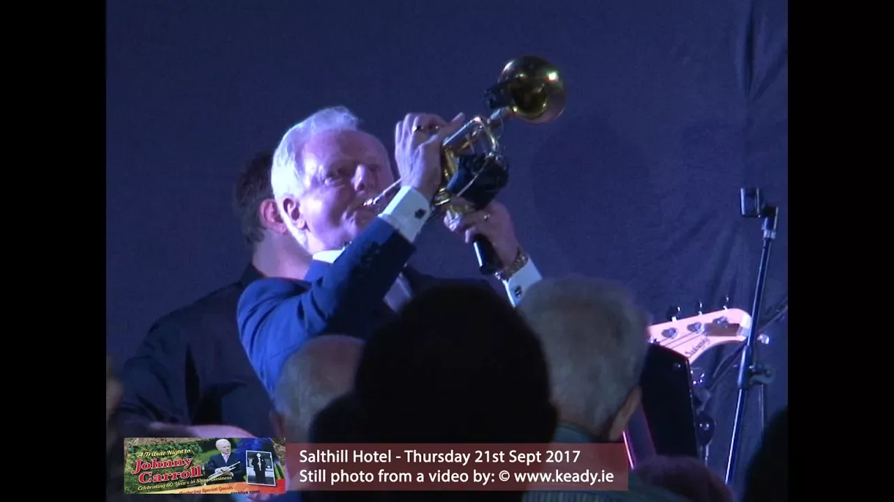 Golden Trumpet man Johnny Carroll marks 60 years in showbiz - concert