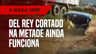A Nasa Vem: Del Rey cortado na metade ainda funciona