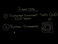 IIB GUI Intro IIB s 2 Core Parts Runtime vs Toolkit