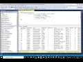MS SQL tutorial on exists and determine differences between tables