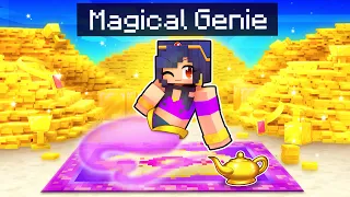 Download Granting Wishes as a MAGICAL GENIE In Minecraft! MP3