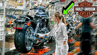 Download Inside US Harley-Davidson Factory 2024: Assembly line – Building Motorbikes by hands [step by step] MP3