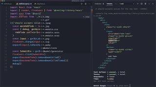 Quick Start React Testing Library Simulate form interactions like an end-user with user-event