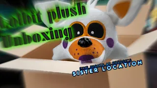 Lolbit plush unboxing got scammed but idc