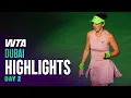 Lagu Day 2 in Dubai featuring Bencic, Tjen, Badosa and more | WTA Match Highlights