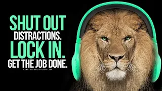 if you want to succeed you must shut out the distractions motivational speech