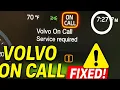 Volvo XC90 How to Fix Volvo On Call Service Required Message Step-by-Step