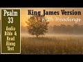 Psalm 33 KJV BIBLE With Text Images