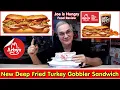 Arby s NEW Deep Fried Turkey Gobbler Review Thanksgiving Menu 2025 Joe is Hungry