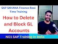 SAP FI - Deleting Accounts