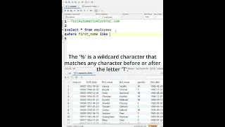 SQL Query To Print the Details of Employees Whose first - name ends with t