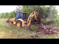 JCB Tractor Tree Take Down