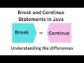 Break and Continue in Java Jump Statements in Java