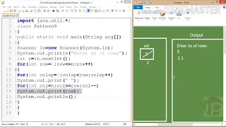 Pattern Program java Tamil