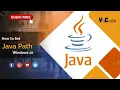 How to Set Java Path Environment Windows 10 2021