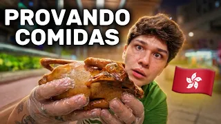 PROVANDO COMIDAS EM HONG KONG🇭🇰