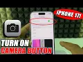 how to enable camera control button on iphone pro max