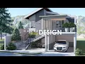 SMALL HOUSE DESIGN SPLIT LEVEL HOUSE 9 00m x 14 00m 126 sqm 3 BEDROOM
