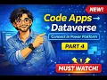 Power Apps Code Apps Dataverse Build Connect in Minutes Step-by-Step Tutorial