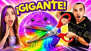 Abrimos DUMPLING SQUISHY GIGANTES con LYNA ¿Que hay DENTRO?
