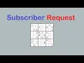 Sudoku Primer 244 - Subscriber Request