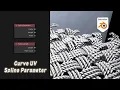 Tut Cyclic Curve UV Spline Parameter - Blender Geometry Nodes 3 0