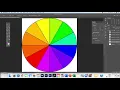 Creative Color Wheel Construction using Photoshop