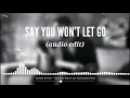 Download Lagu James Arthur - Say You Won't Let Go (Audio Edit)