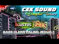 Download Lagu CEK SOUND FULL BASS TERBARU DANGDUT KOPLO PALING NJEDUG GLERR 2025