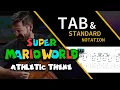 Athletic Theme from Super Mario World Guitar TAB and Standard Notation TVonGuitar